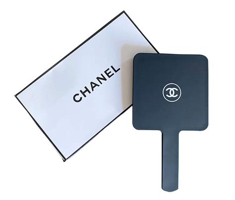 chanel mirror hand|Chanel hand held mirror.